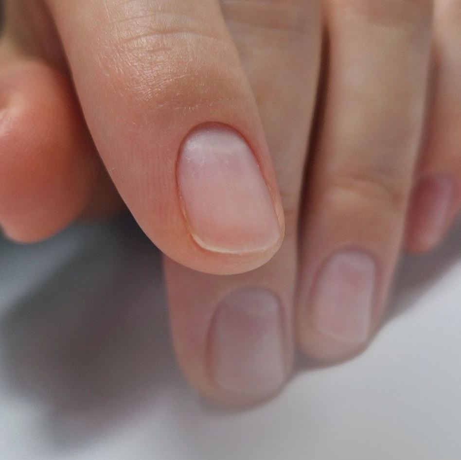 "Безопасный" Маникюр без покрытия