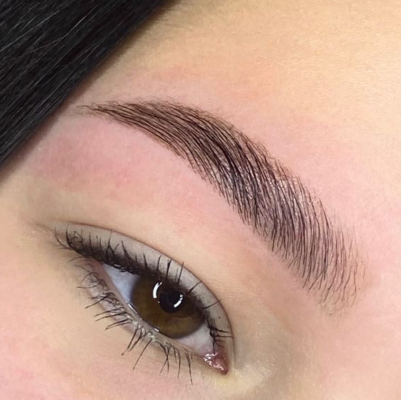 Долговременная укладка бровей без коррекции и окрашивания