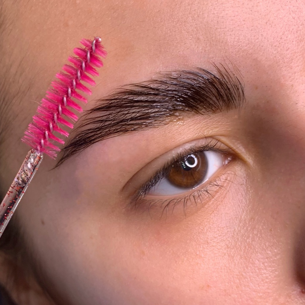 Коррекция+ окрашивание+ ламинирование бровей