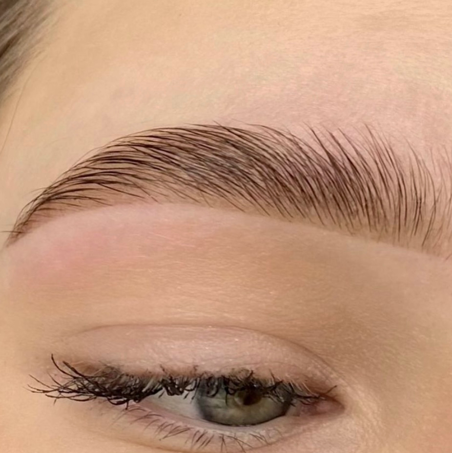 Долговременная укладка + коррекция + окрашивание + разряжение