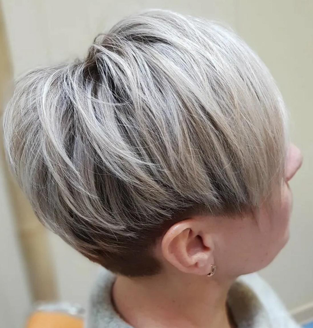 Мелирование + тонирование короткие волосы ( до мочек ушей)