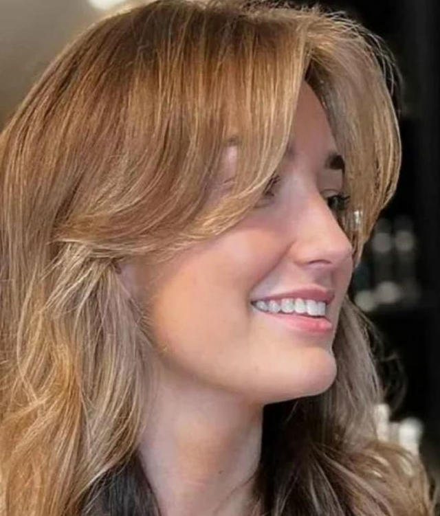 Авторская челка ( шторка)  Подравнивание  концов