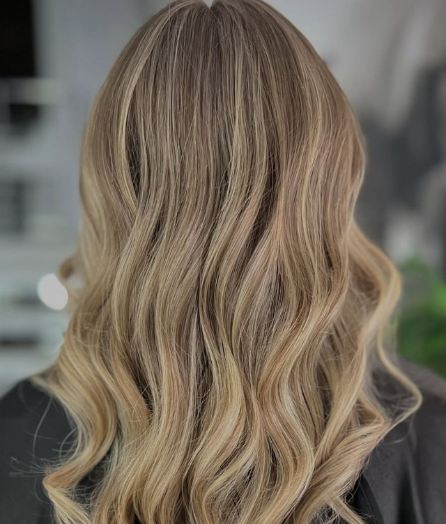 Шатуш сложное окрашивание