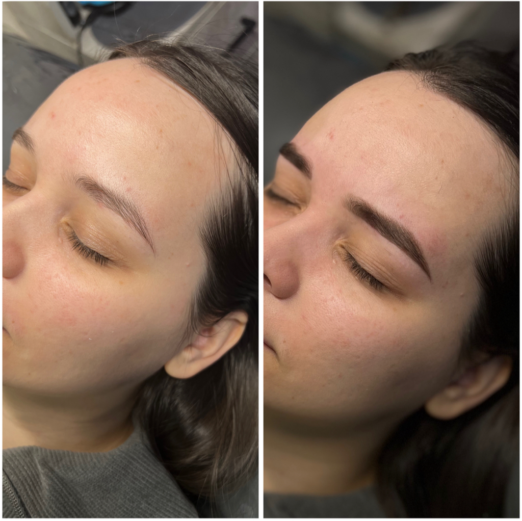 Оформление бровей (коррекция + окрашивание хной или краской)