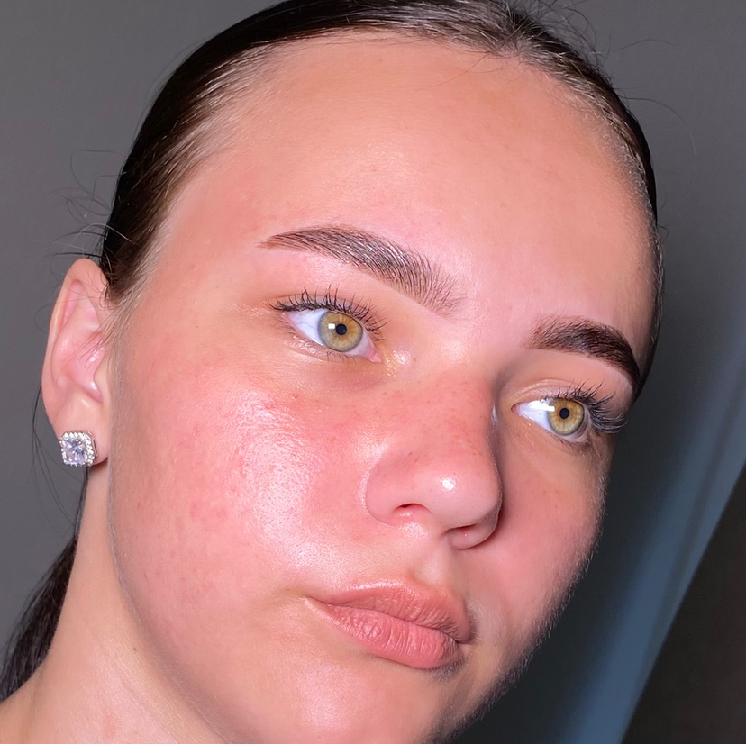 Окрашивание бровей