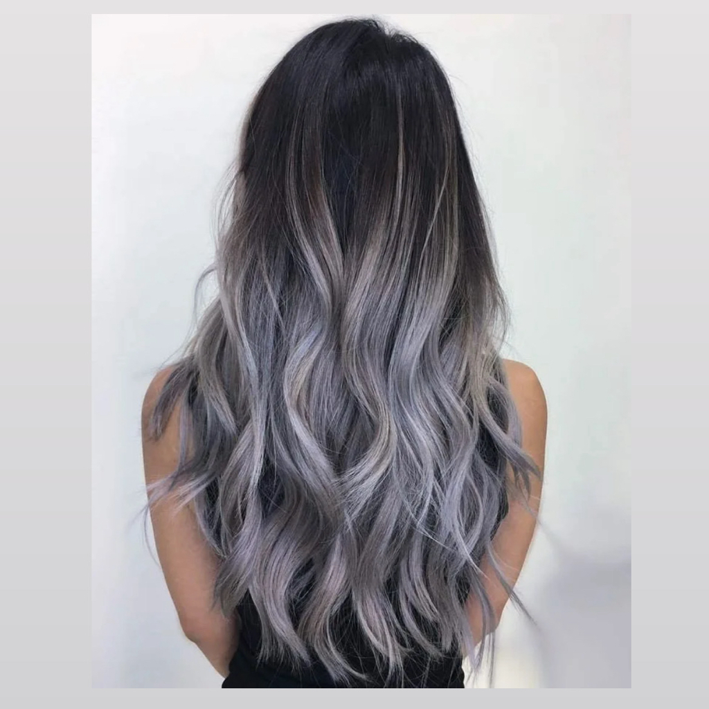 Окрашивание 1 тон ( очень длинные волосы )