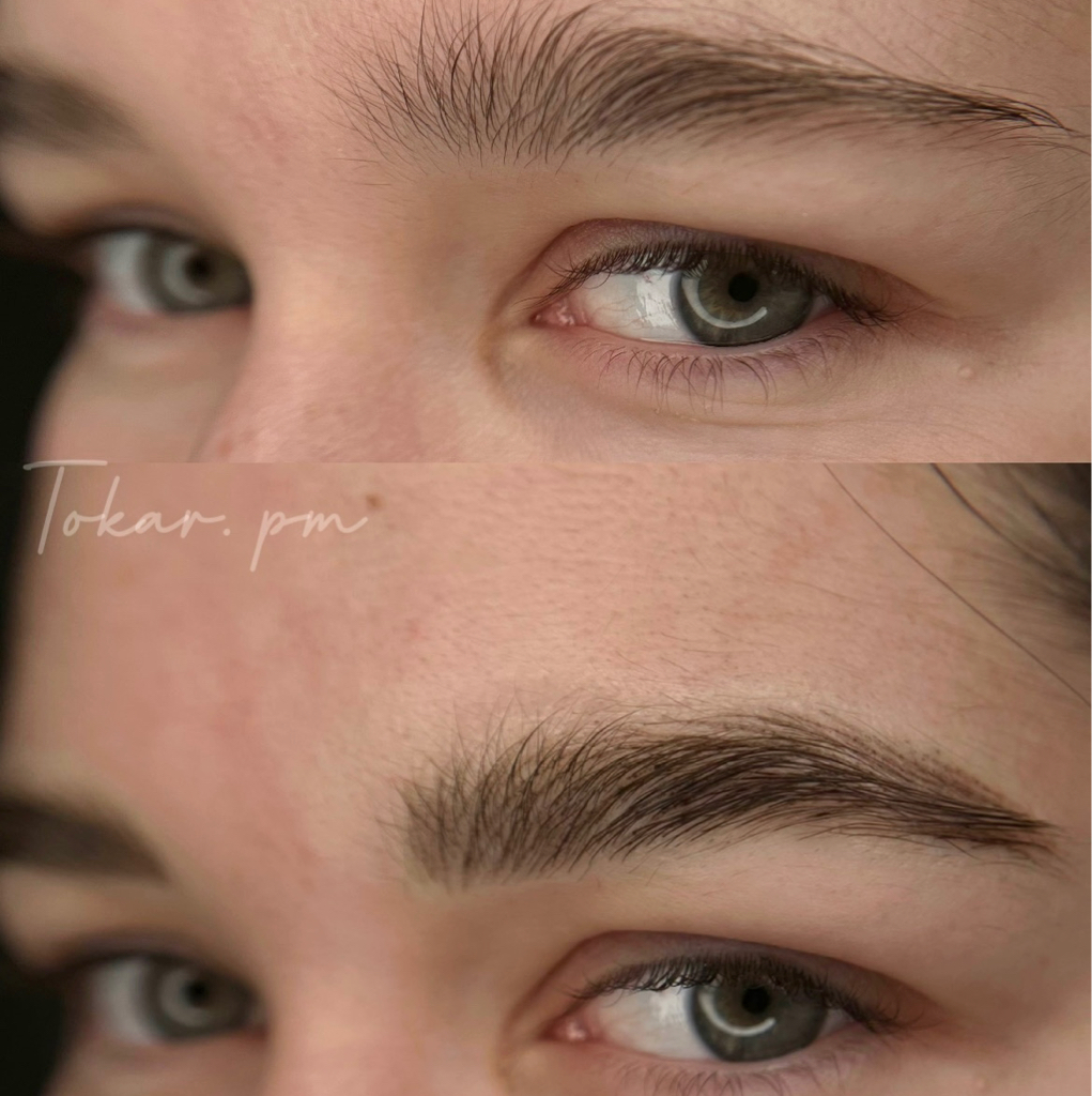 Перманентный макияж бровей в волосковой технике