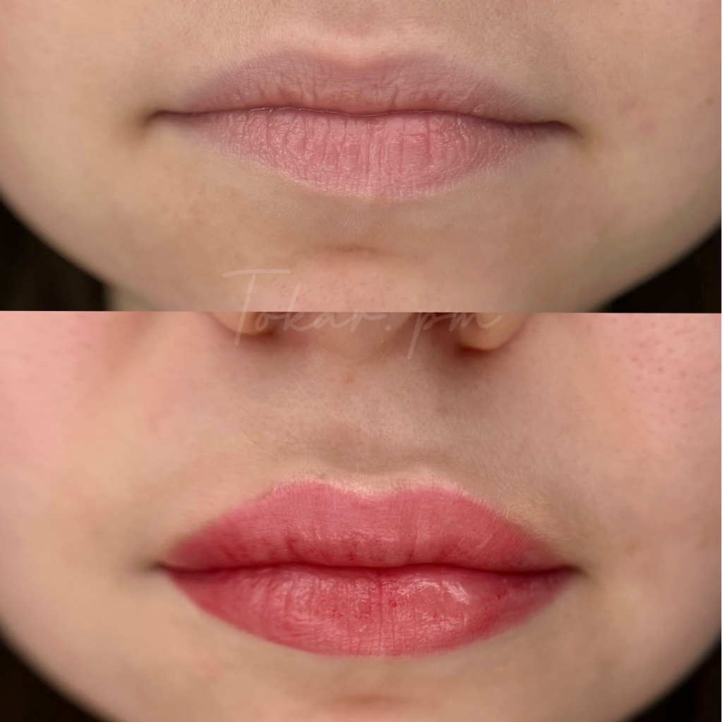 Перманентный макияж губ