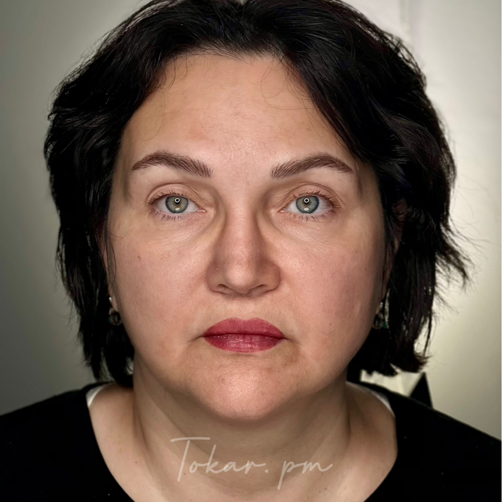 Комплекс перманент  ГУБЫ + БРОВИ(волосковая техника)