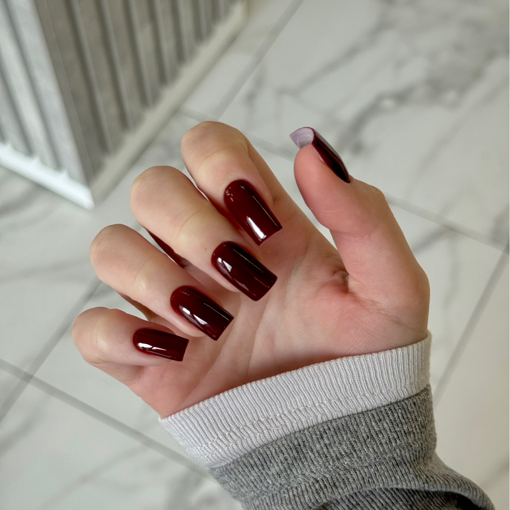 Коррекция наращенных ногтей (наша работа)