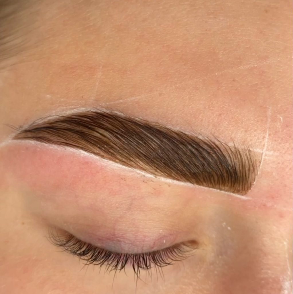 Ламинирование бровей с окрашиванием и коррекцией