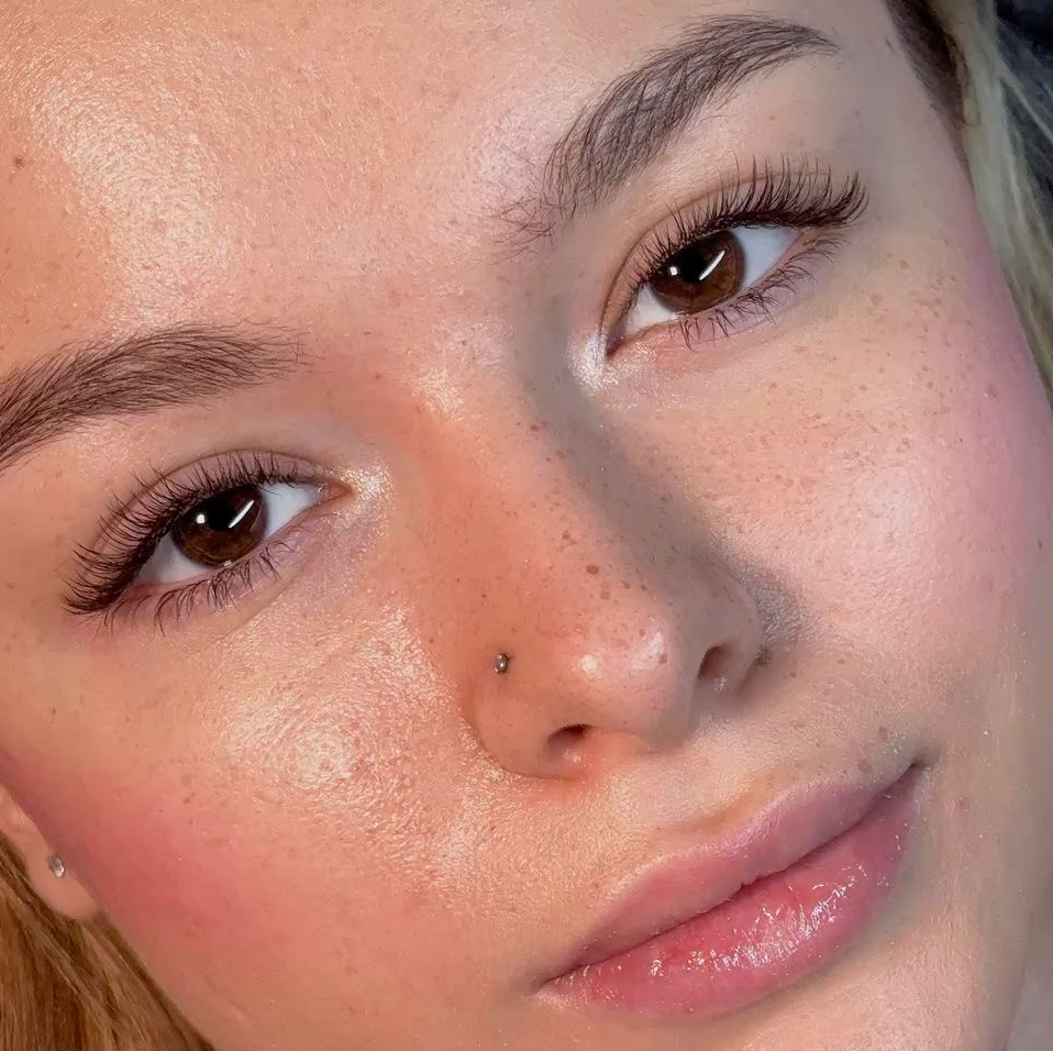 Наращивание ресниц работа 4