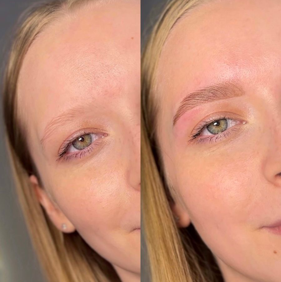 Архитектура бровей/ресниц работа 4