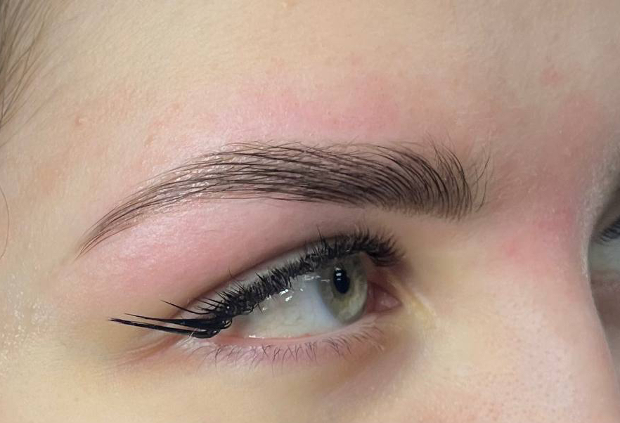 Коррекция +окрашивание краской