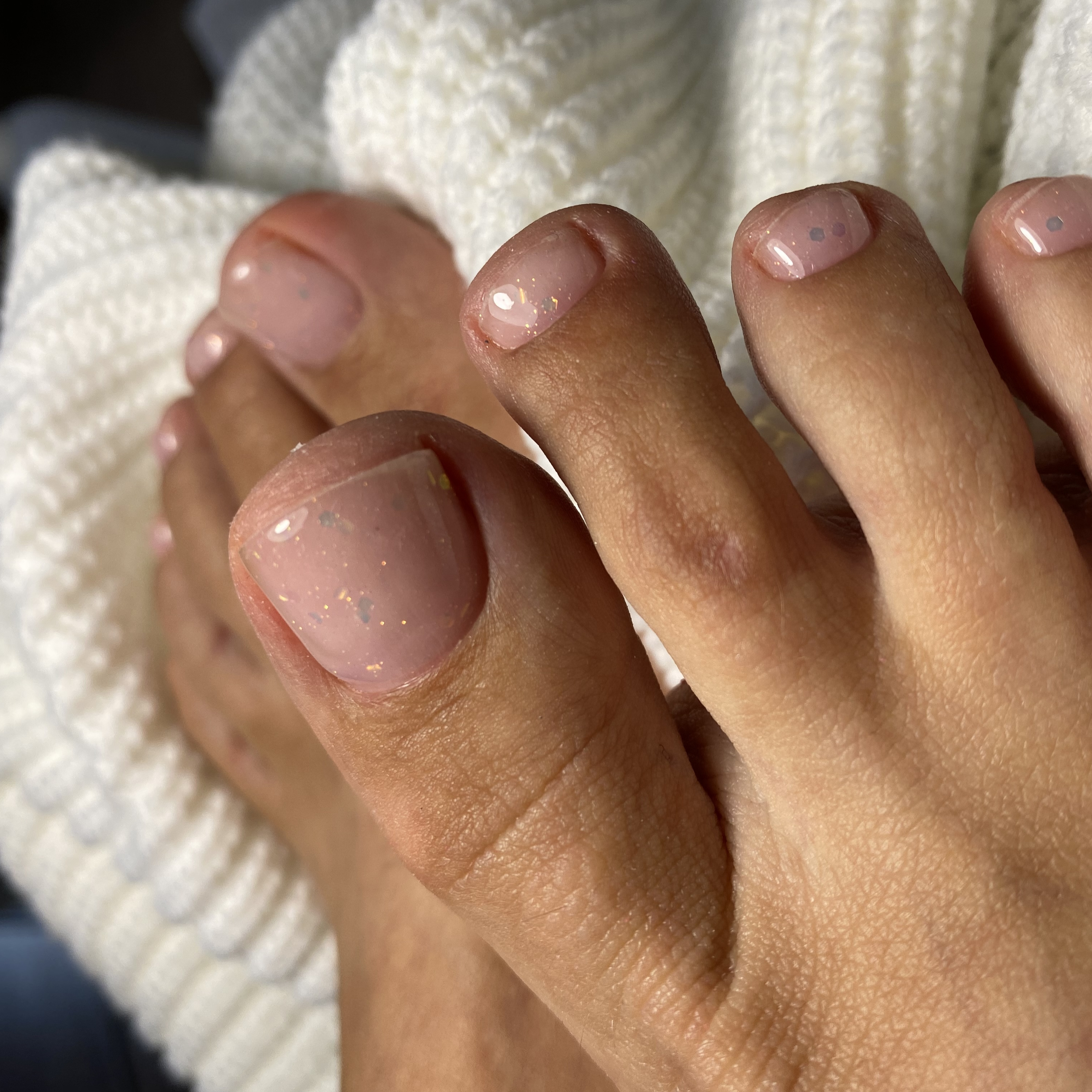 Педикюр ( пальчики) с покрытием