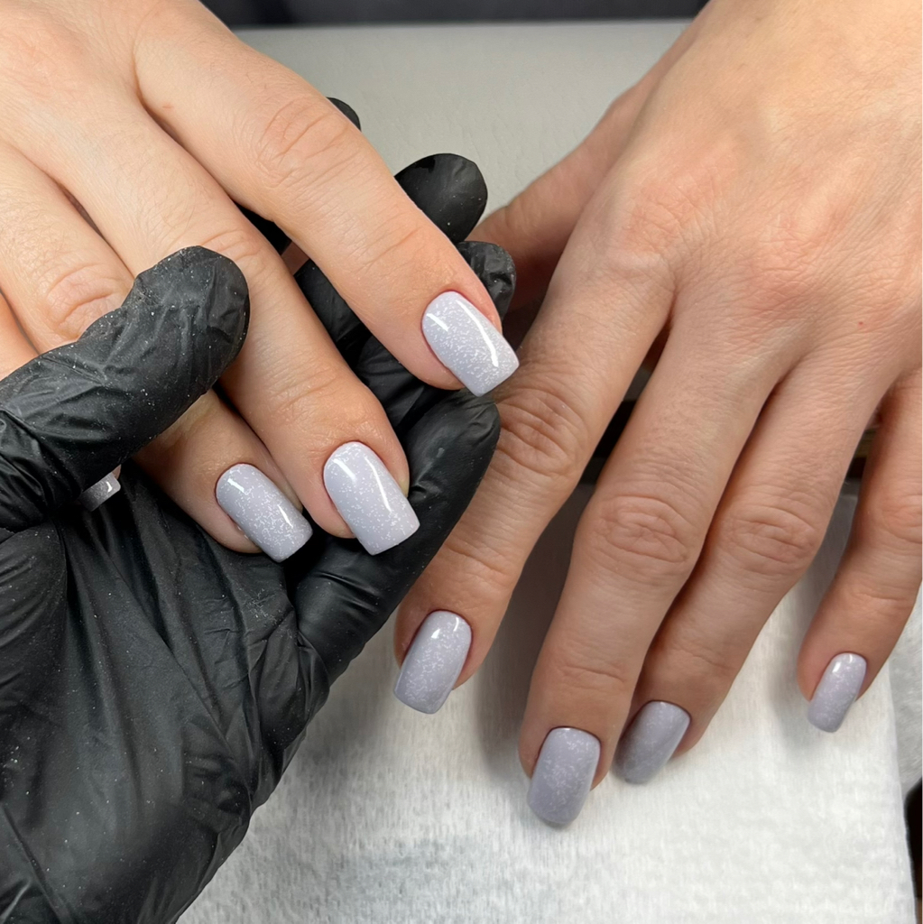 Комбинированный маникюр + покрытие гель-лак