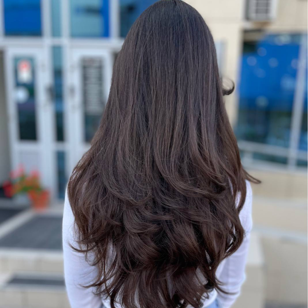 Мытье головы+сушка феном