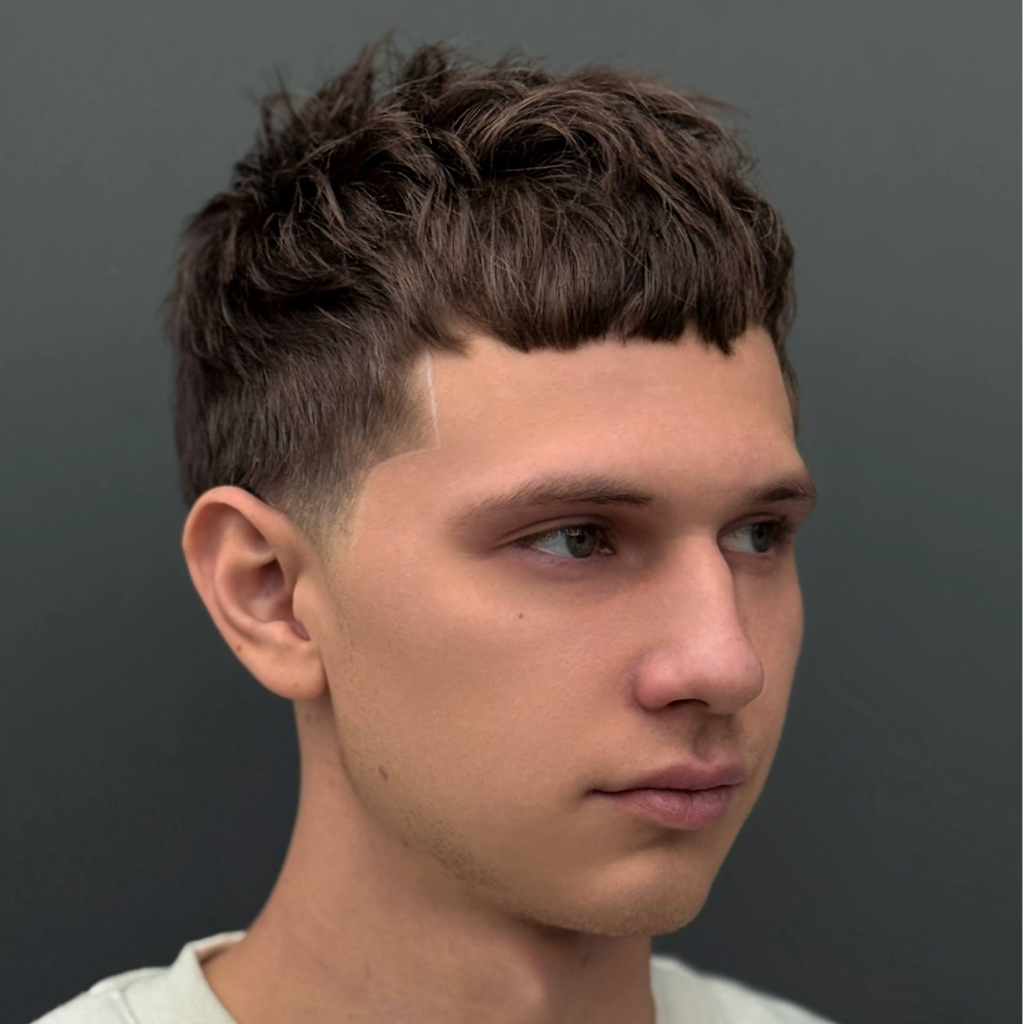 Стрижка мужская + массаж головы