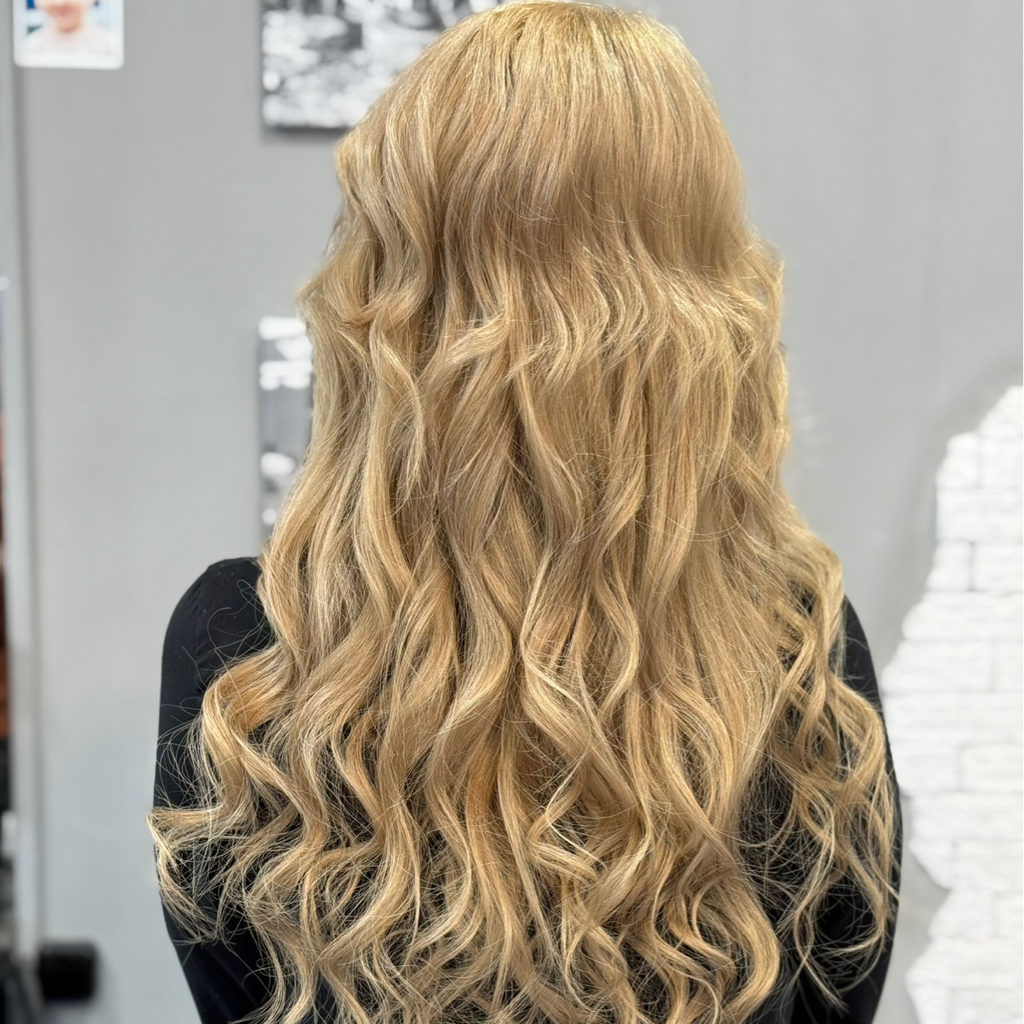 наращивание прядей TOTAL BLOND