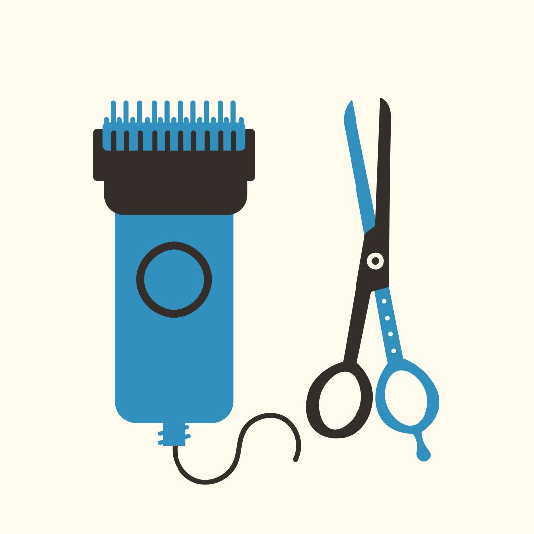 Стрижка папа + 2 ребенка (с 7 до 14 лет)