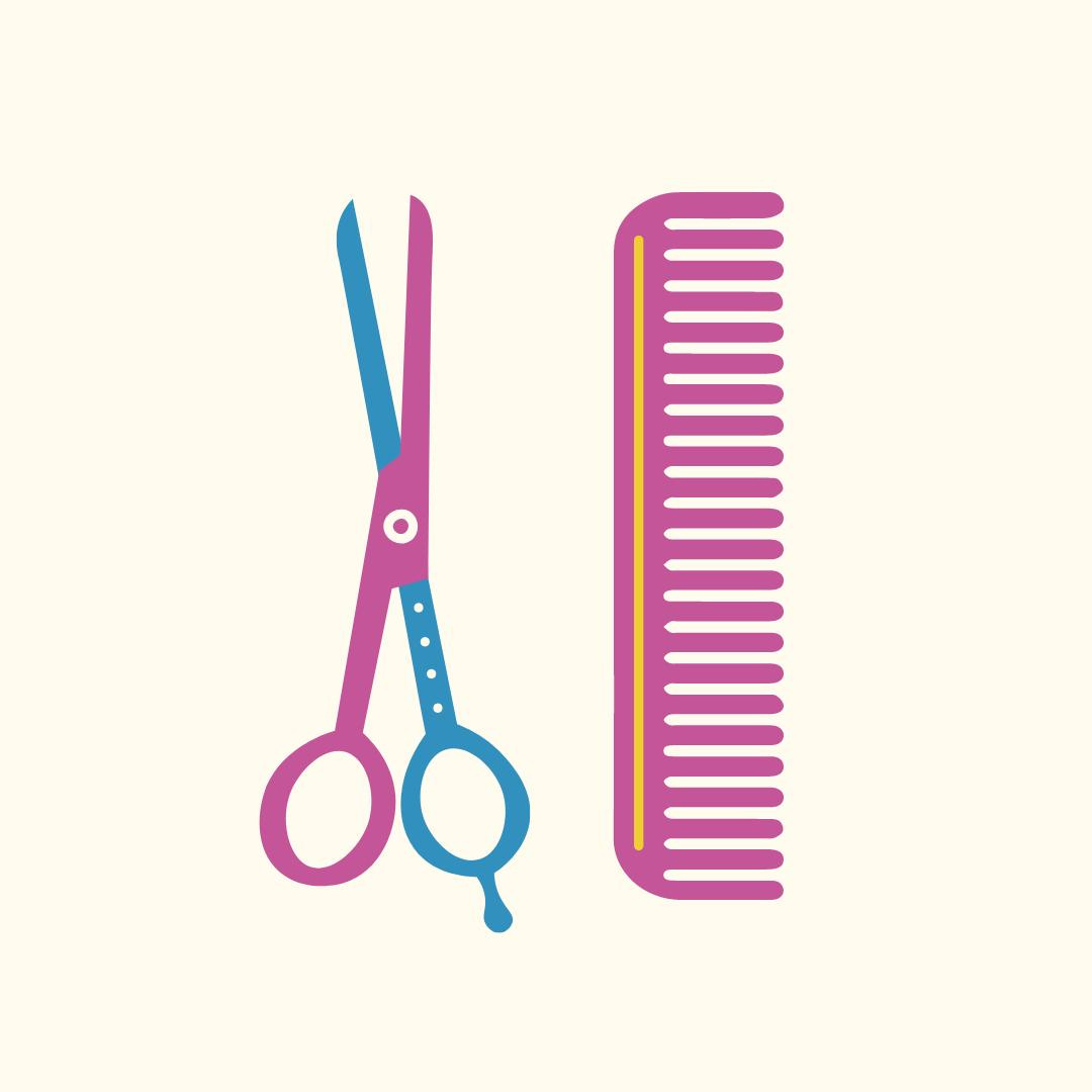 Челка выстриг (девочки)