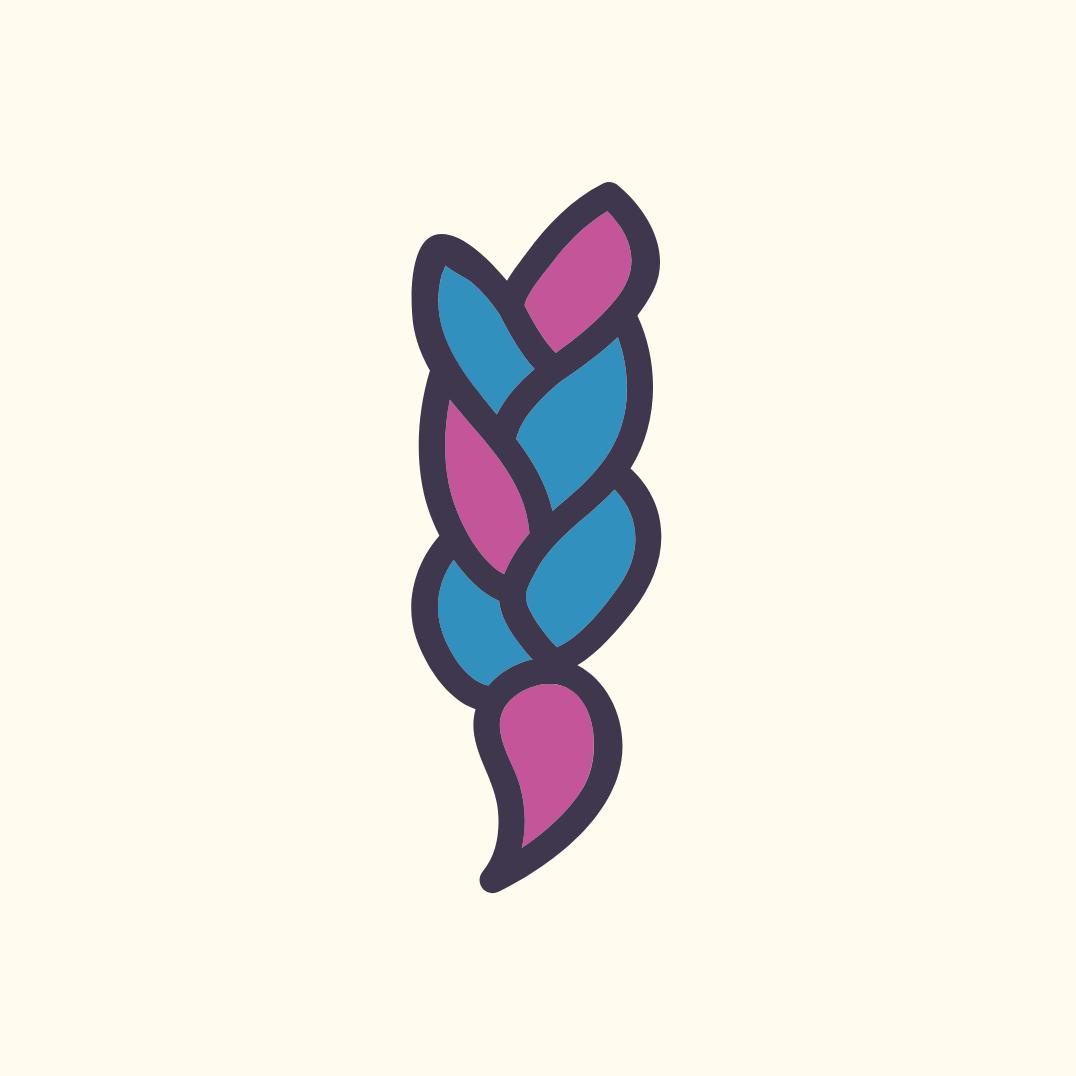 Косы (брейды, дракончики, французские) — 9 кос