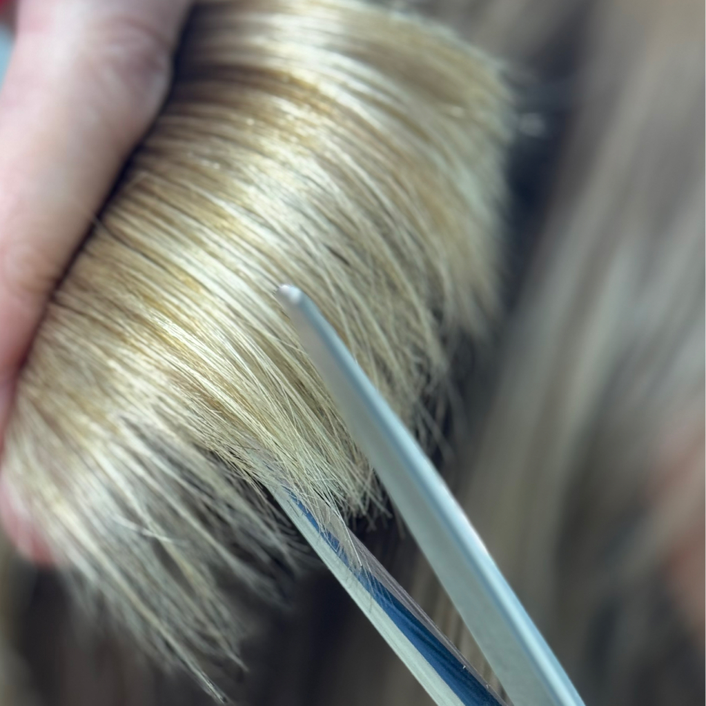 Оформление челки