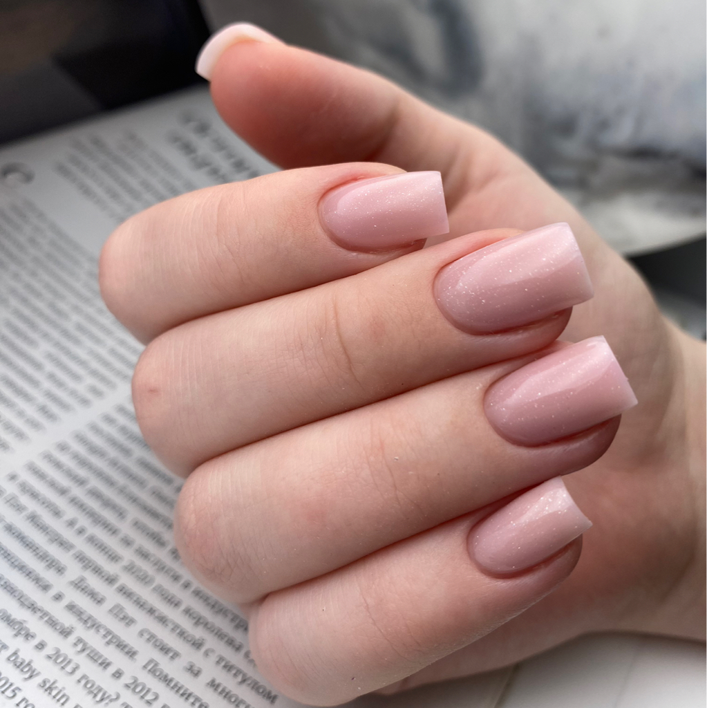 Комбинированный маникюр + покрытие гель-лак