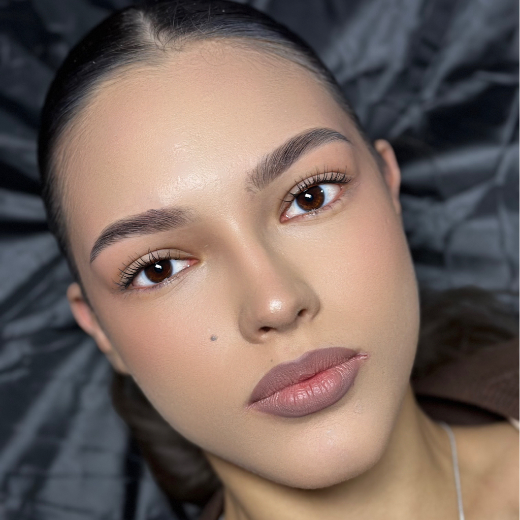 Комплексное оформление взгляда. Брови + лами ресницы