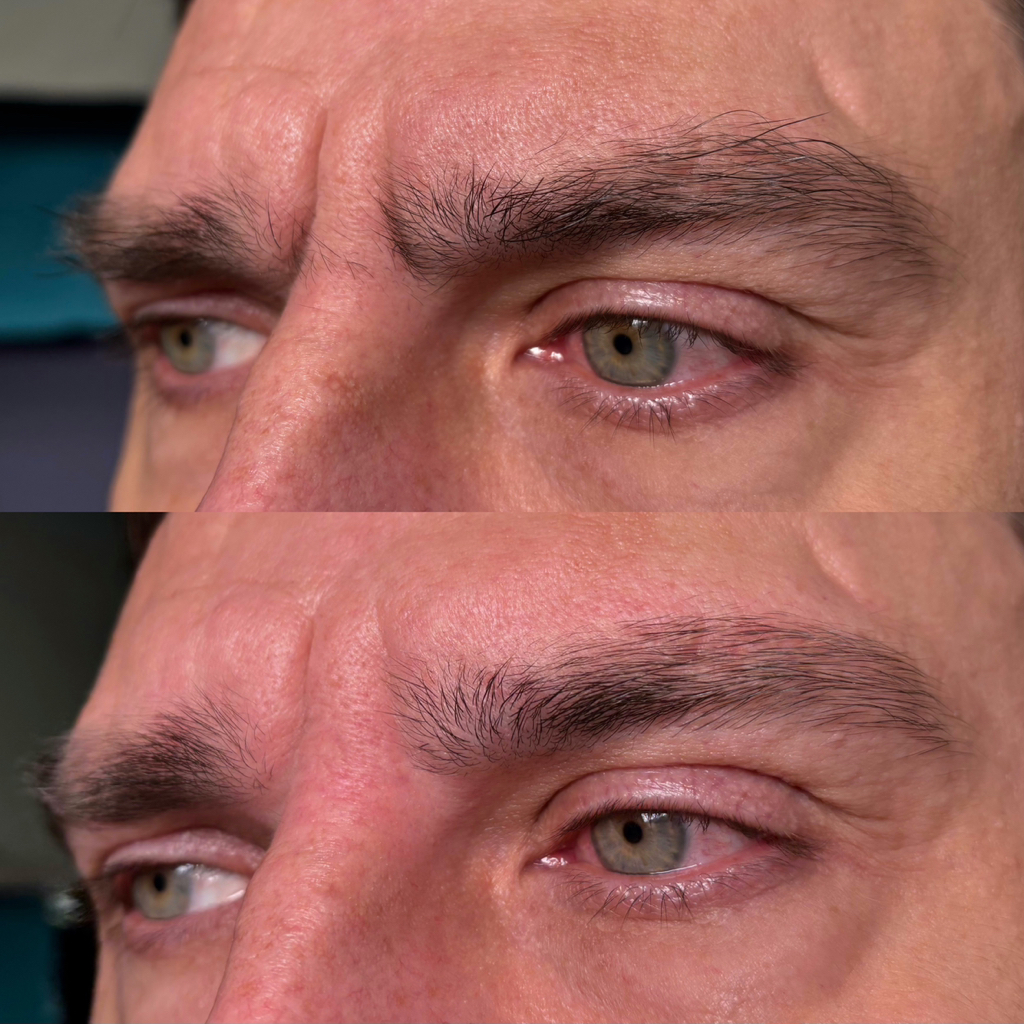 Мужское оформление бровей