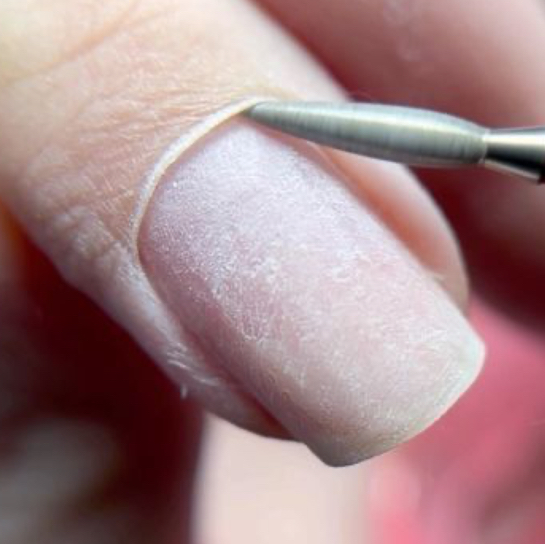 Снятие покрытия + маникюр