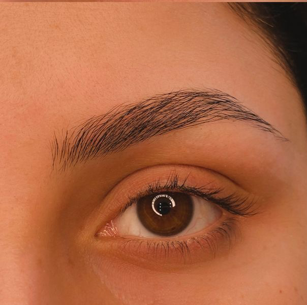 Прореживание+оформление бровей  *подходит тем у кого густые брови