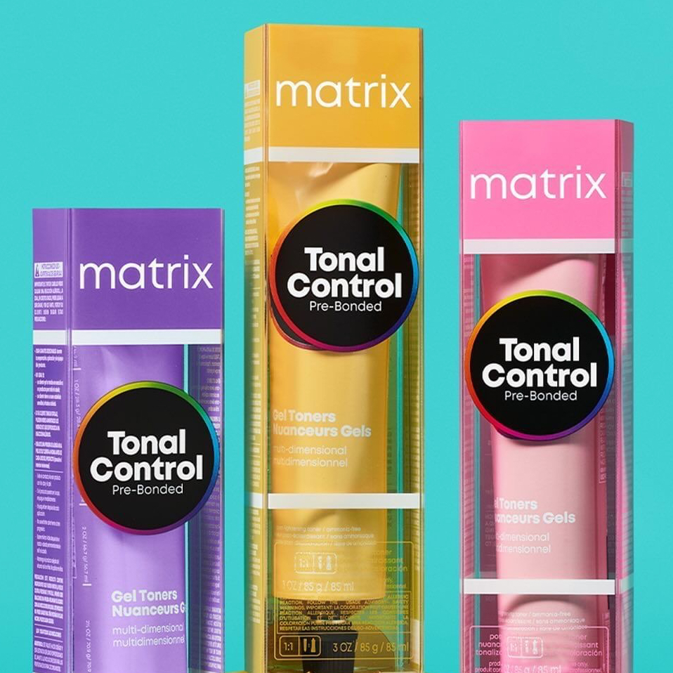 Однотонное окрашивание MATRIX (короткие)