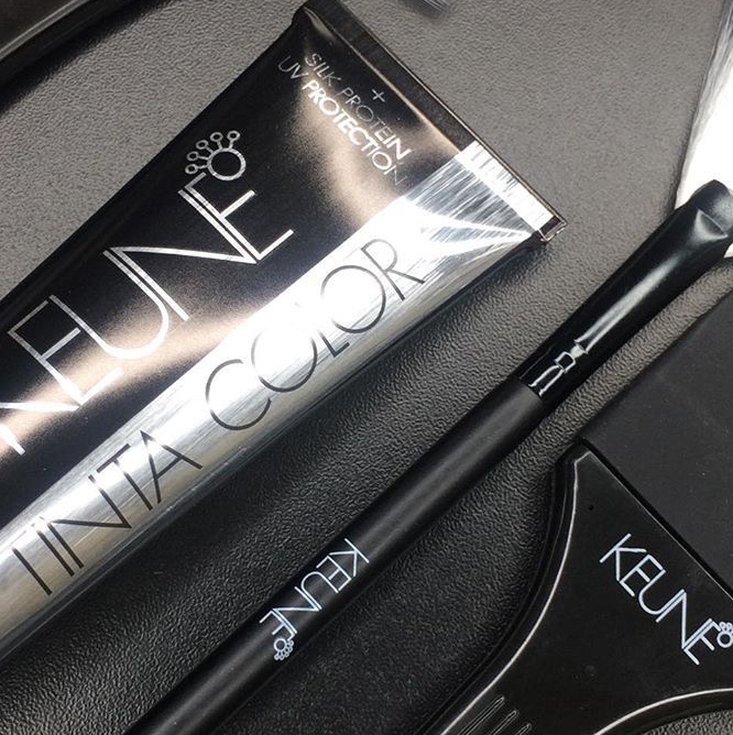 Тонирование волос KEUNE (длинные)