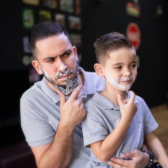 Акция: Стрижка отец + сын