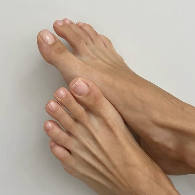 Японский педикюр (пальчики)