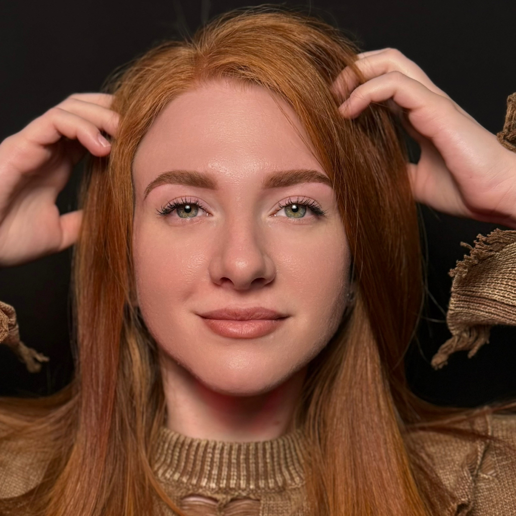 Окрашивание + коррекция бровей