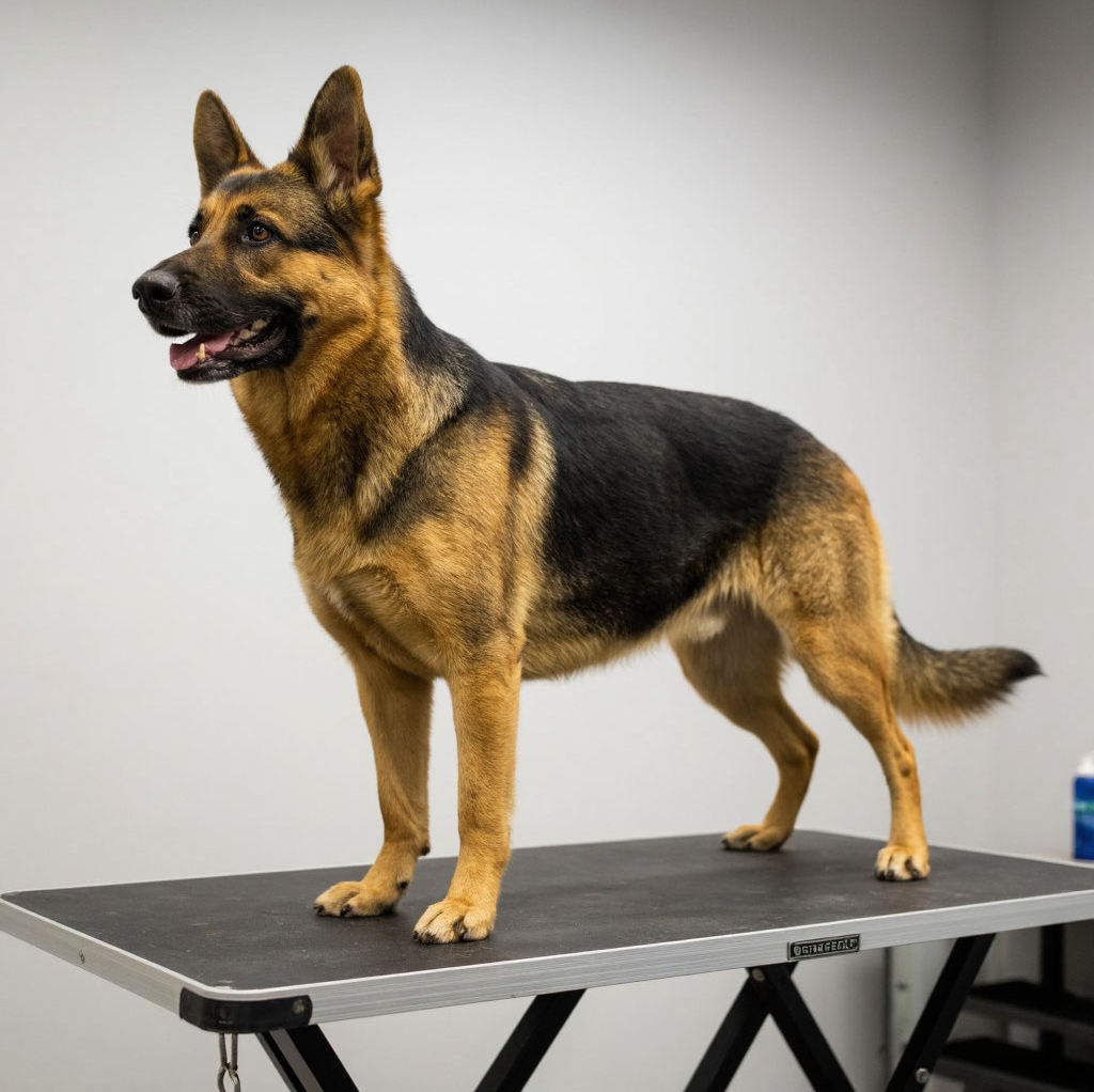 Немецкая овчарка комплексный уход (включает в себя экспресс линьку)