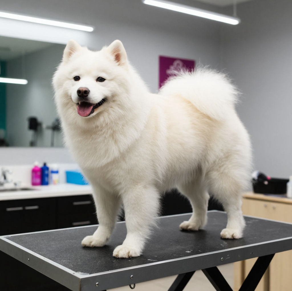 Самоедская собака комплекс услуг