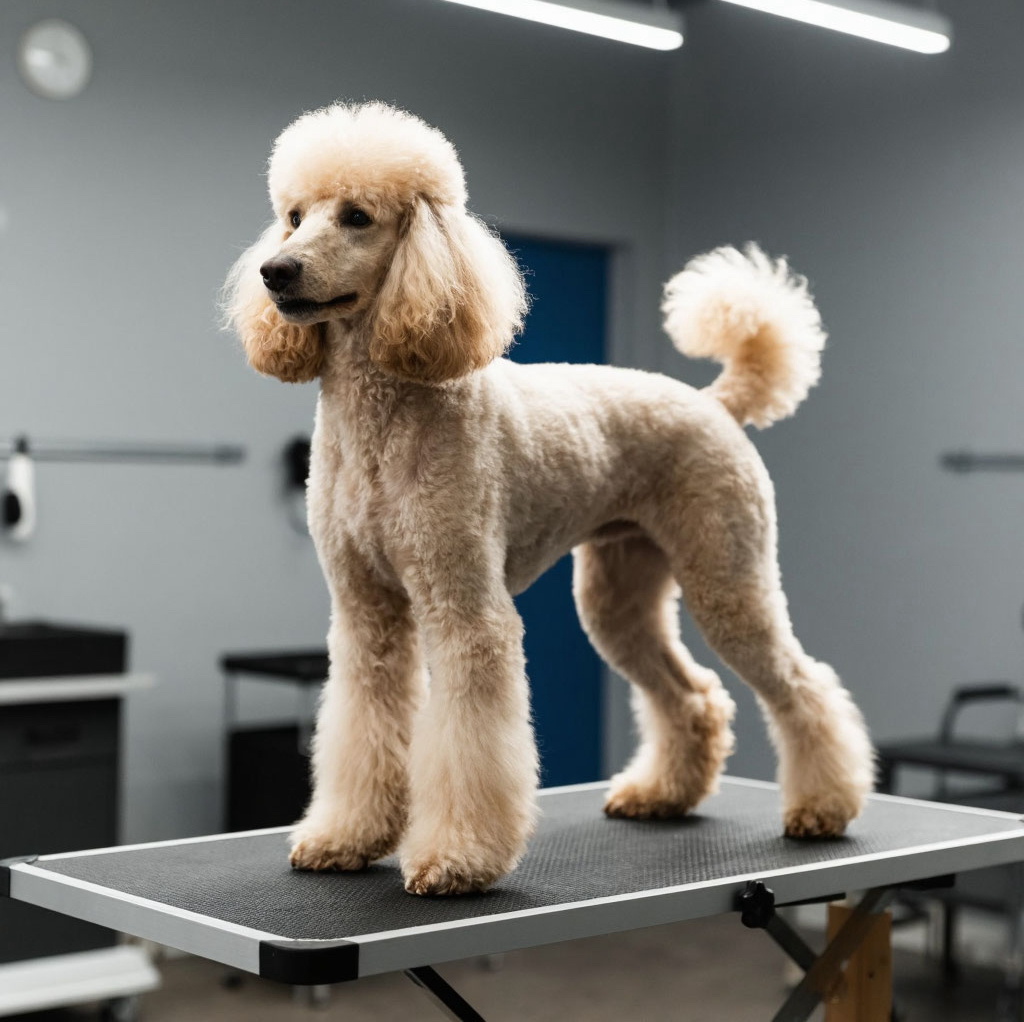 Пудель От 45 См Комплекс Услуг (Стрижка Под Машинку)