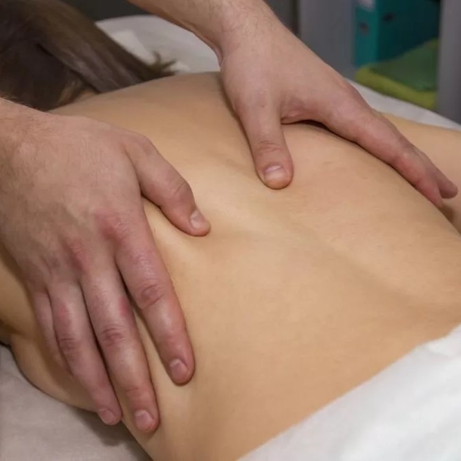 Массаж спины, включая ШВЗ