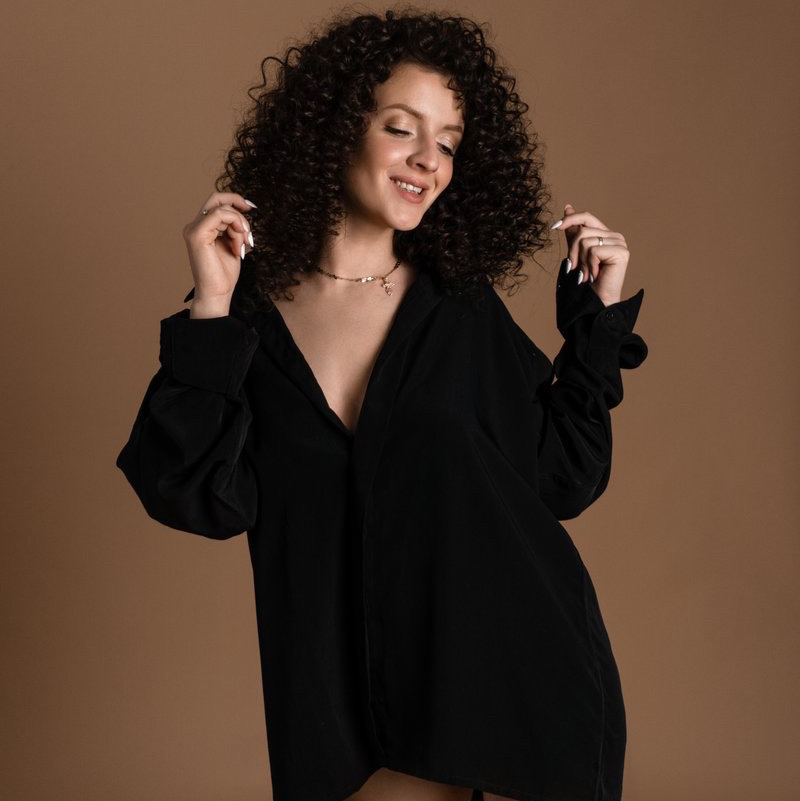 Афрокудри - волосы до лопаток