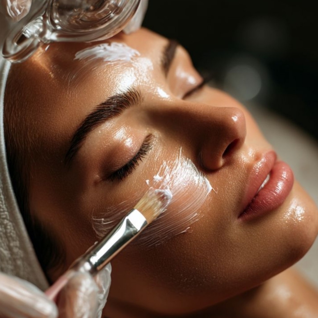 КОМПЛЕКС Шелковое прикосновение- Энзимно-ферментированный пилинг+Массаж пластический + Альгинатная/кремовая маска