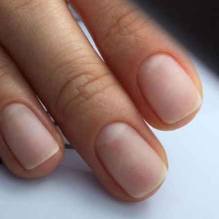 Маникюр без покрытия