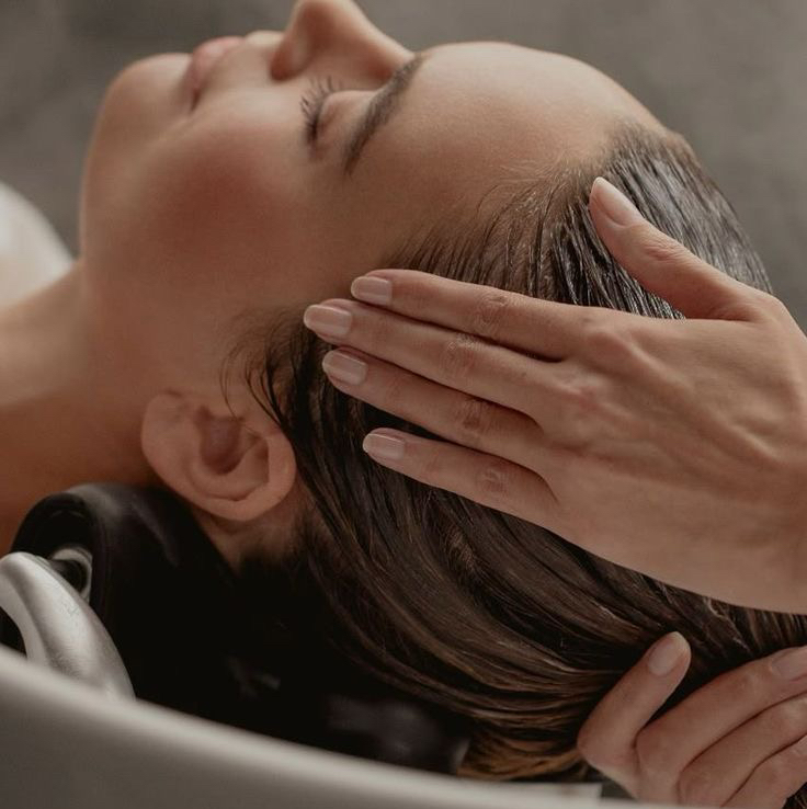 Мытье волос