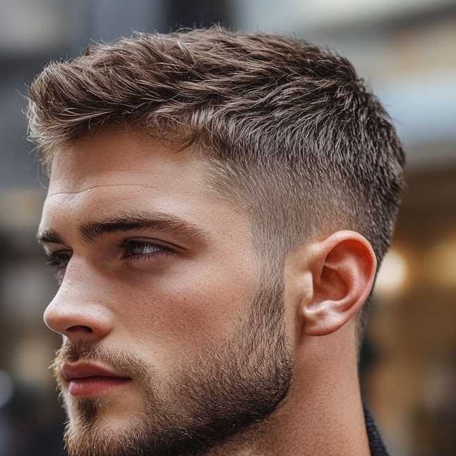 Мужская модельная стрижка