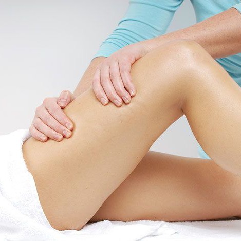 Антицеллюлитный массаж бёдра (передняя поверхность)