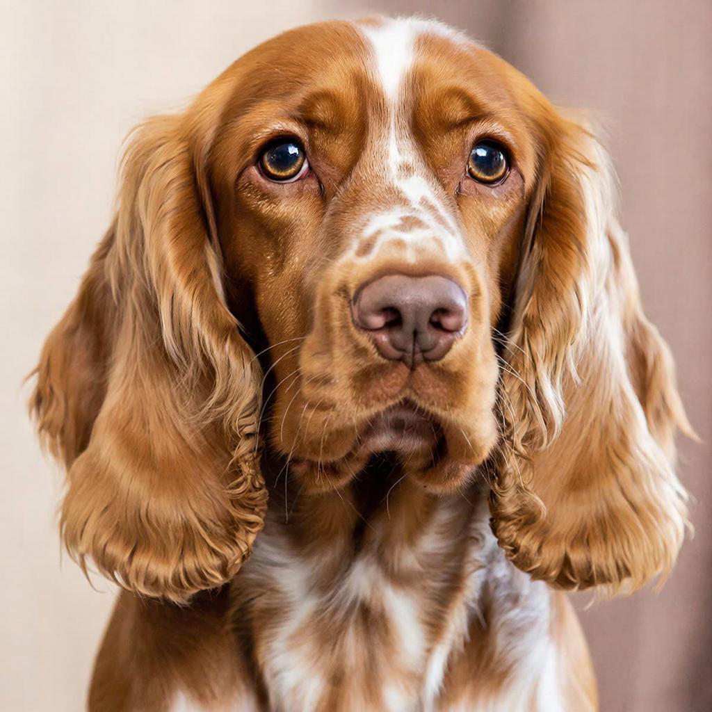 Английский Кокер спаниель/модельная стрижка / стрижка под машинку