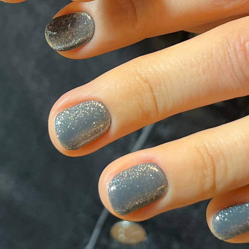 Пилочный маникюр + простой дизайн (короткие ногти)/ file manicure + simple design (short nails)