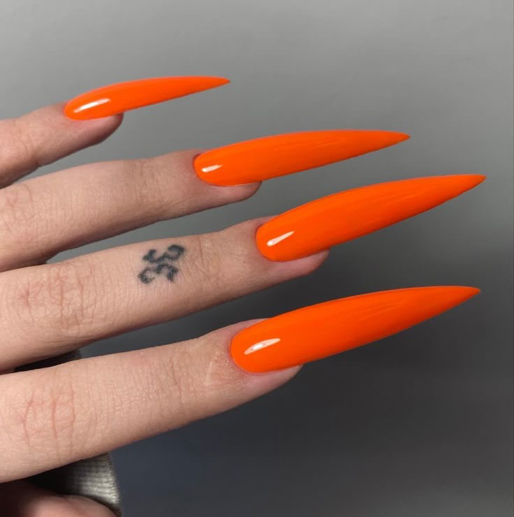 Коррекция наращенных ногтей однотон/ correction of nail extension + gel polish